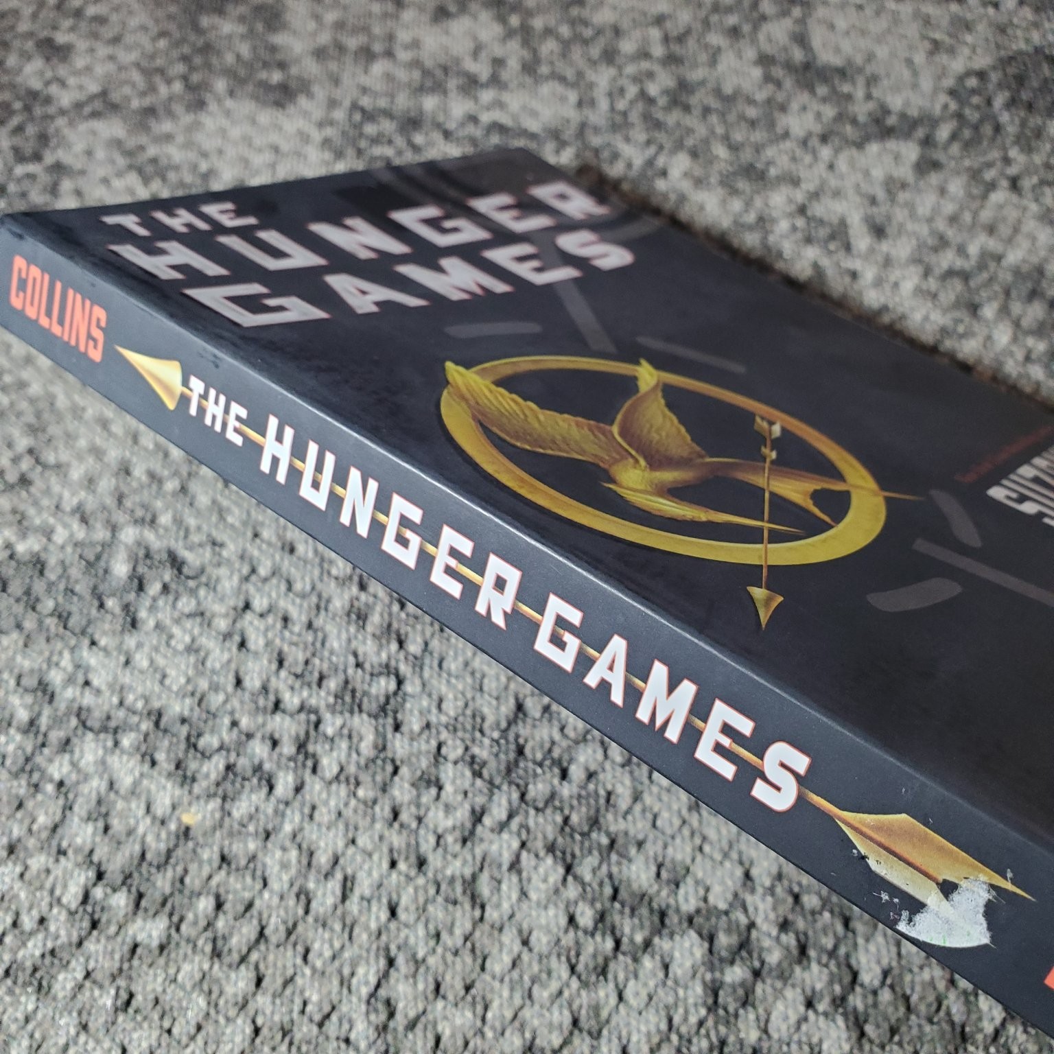 The Hunger Games Suzanne Collins 2009 First Scholastic Paperback Fiction