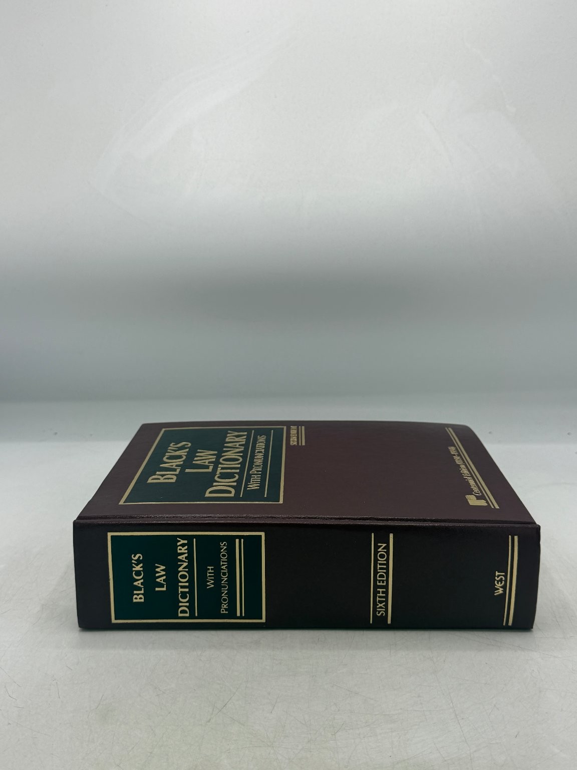 Black’s Law Dictionary Henry Campbell Black 1997 Sixth Centennial Edition Law
