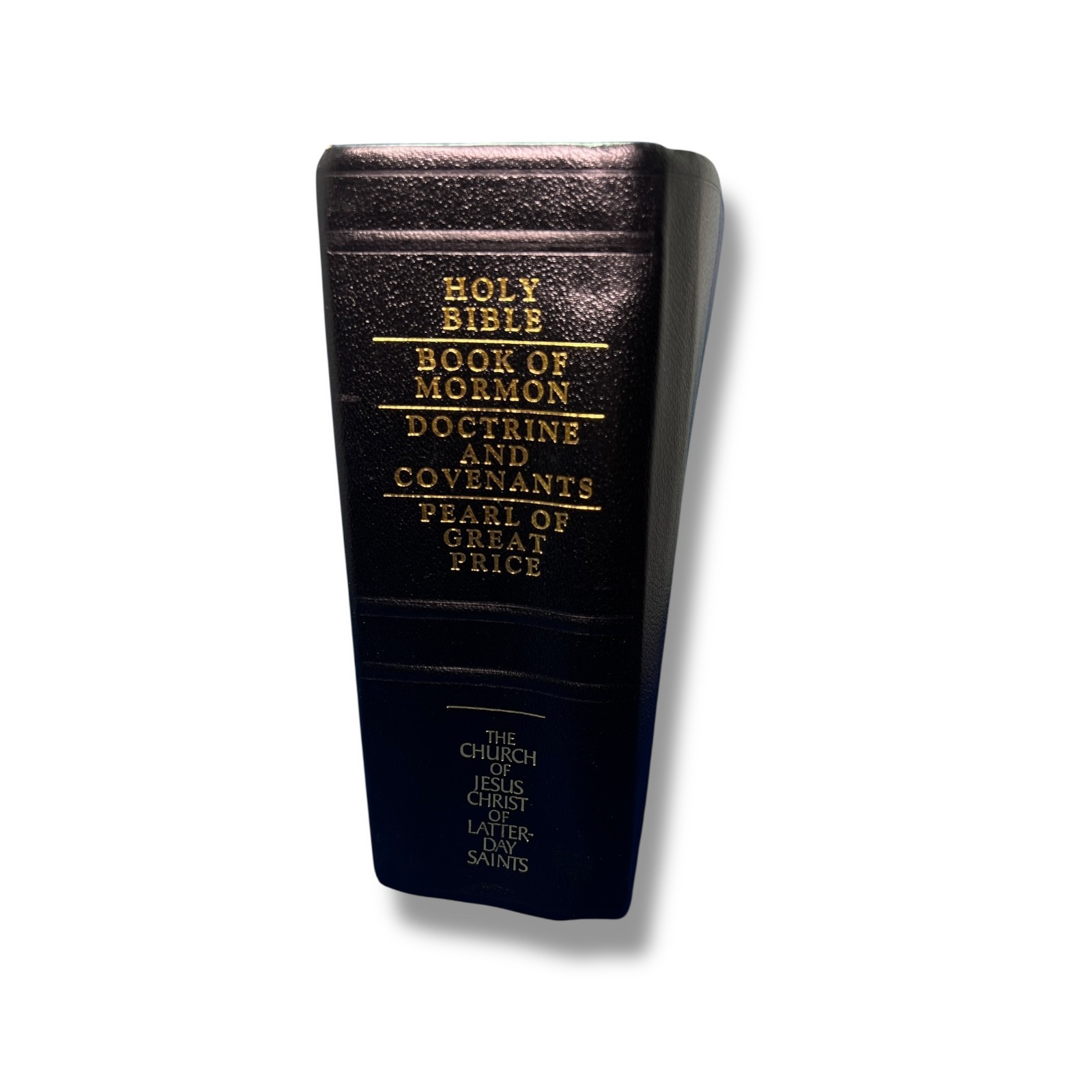 LDS Quad Scriptures Book Of Mormon Bible Blue 9.25″x6″x4″ Doctrine & Covenants