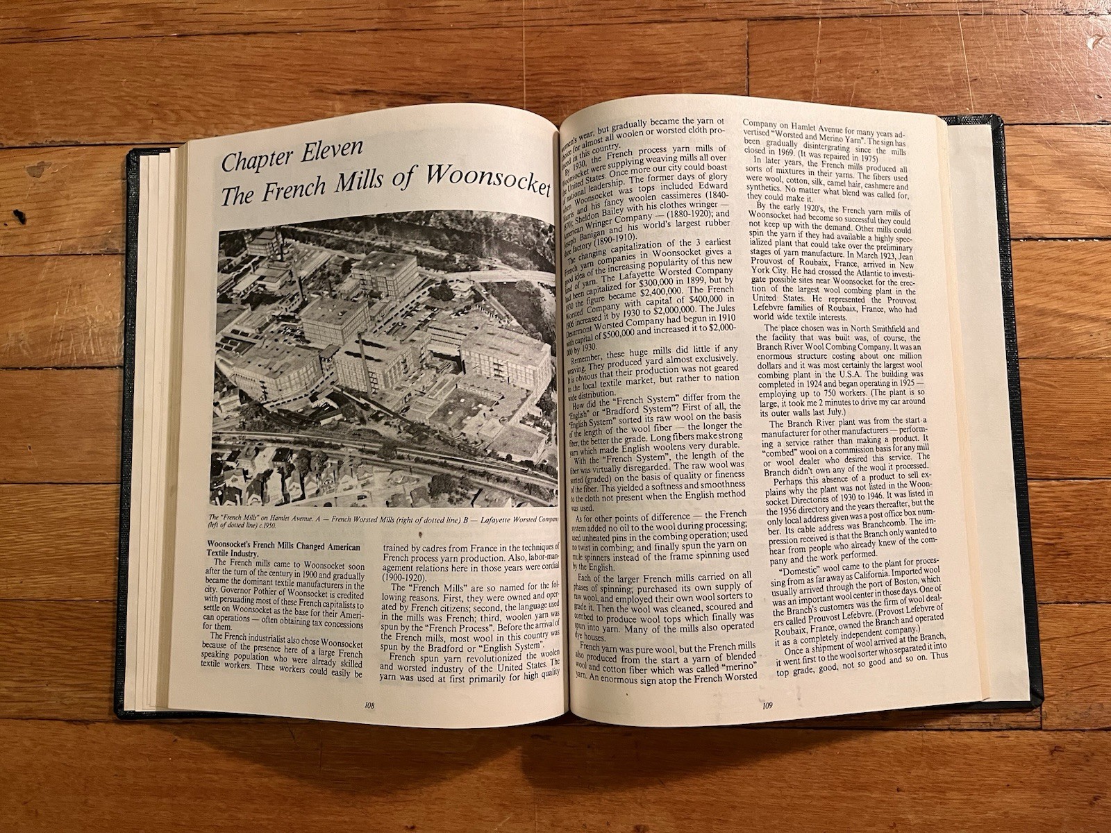 VINTAGE Woonsocket Highlights Of History 1800-1976 Dr. AP Thomas