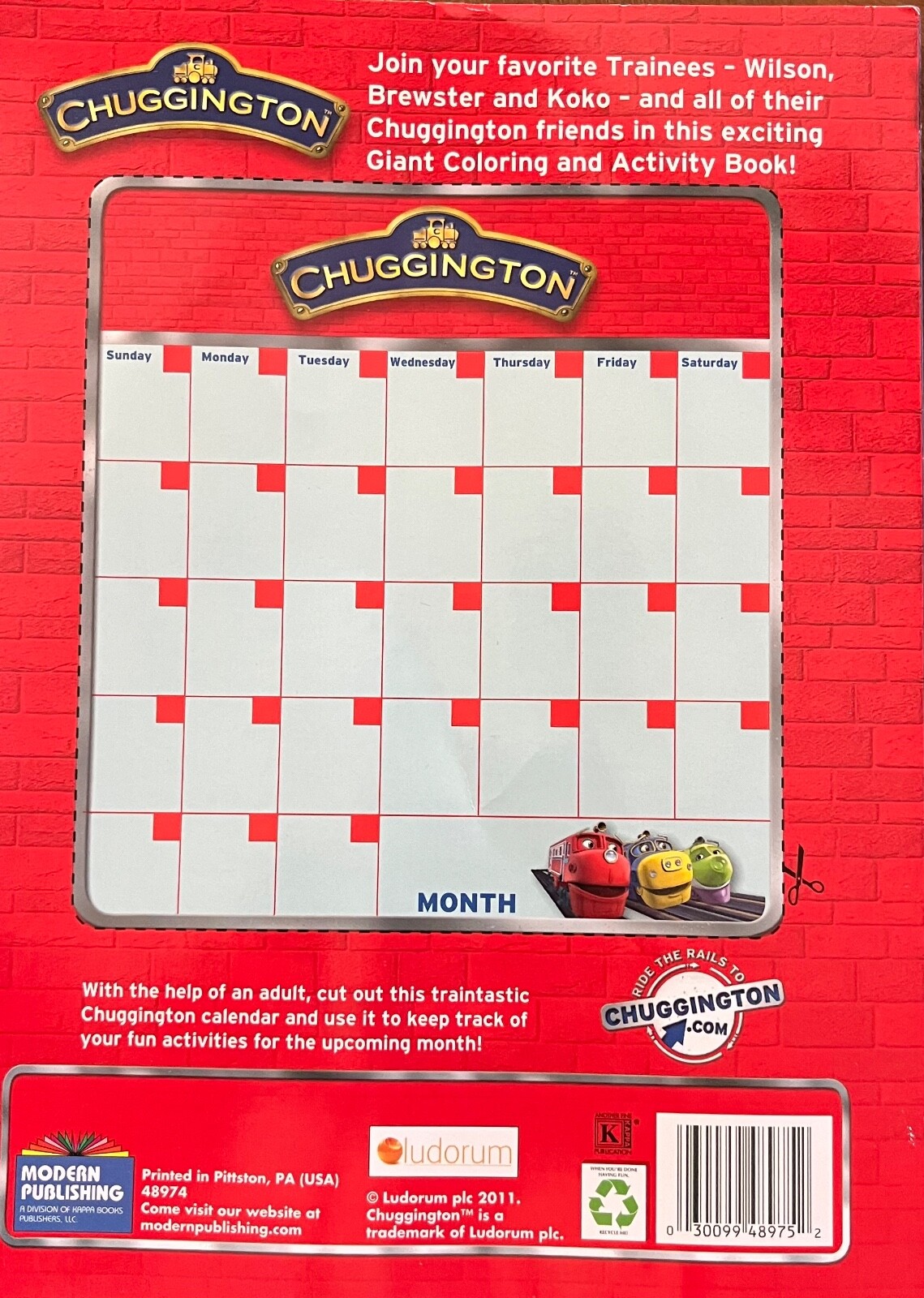 Chuggington Jumbo Coloring Book: Activity Book, train coloring book
