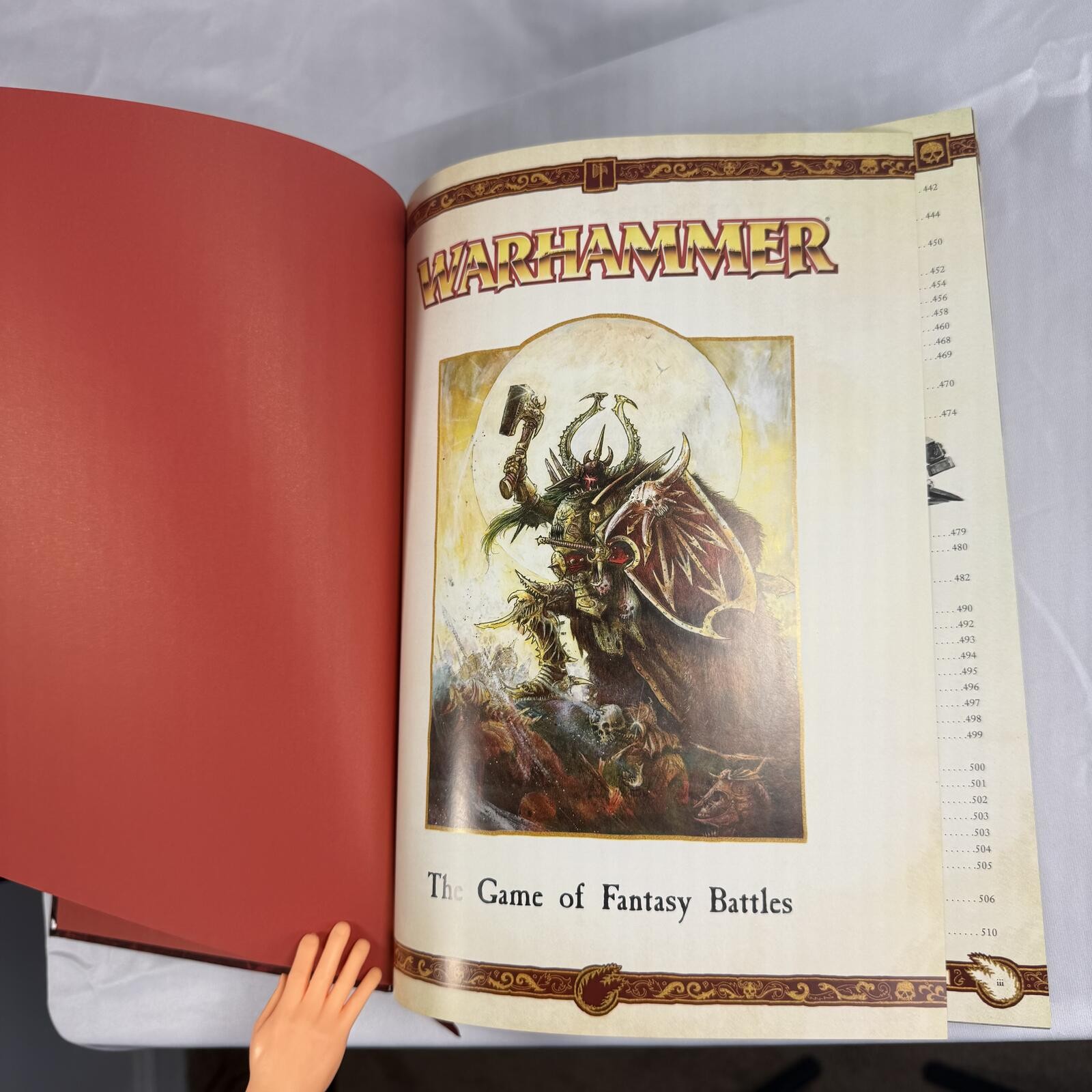 Warhammer Fantasy Battles 8th Edition Hardcover Rulebook Games Workshop 2010