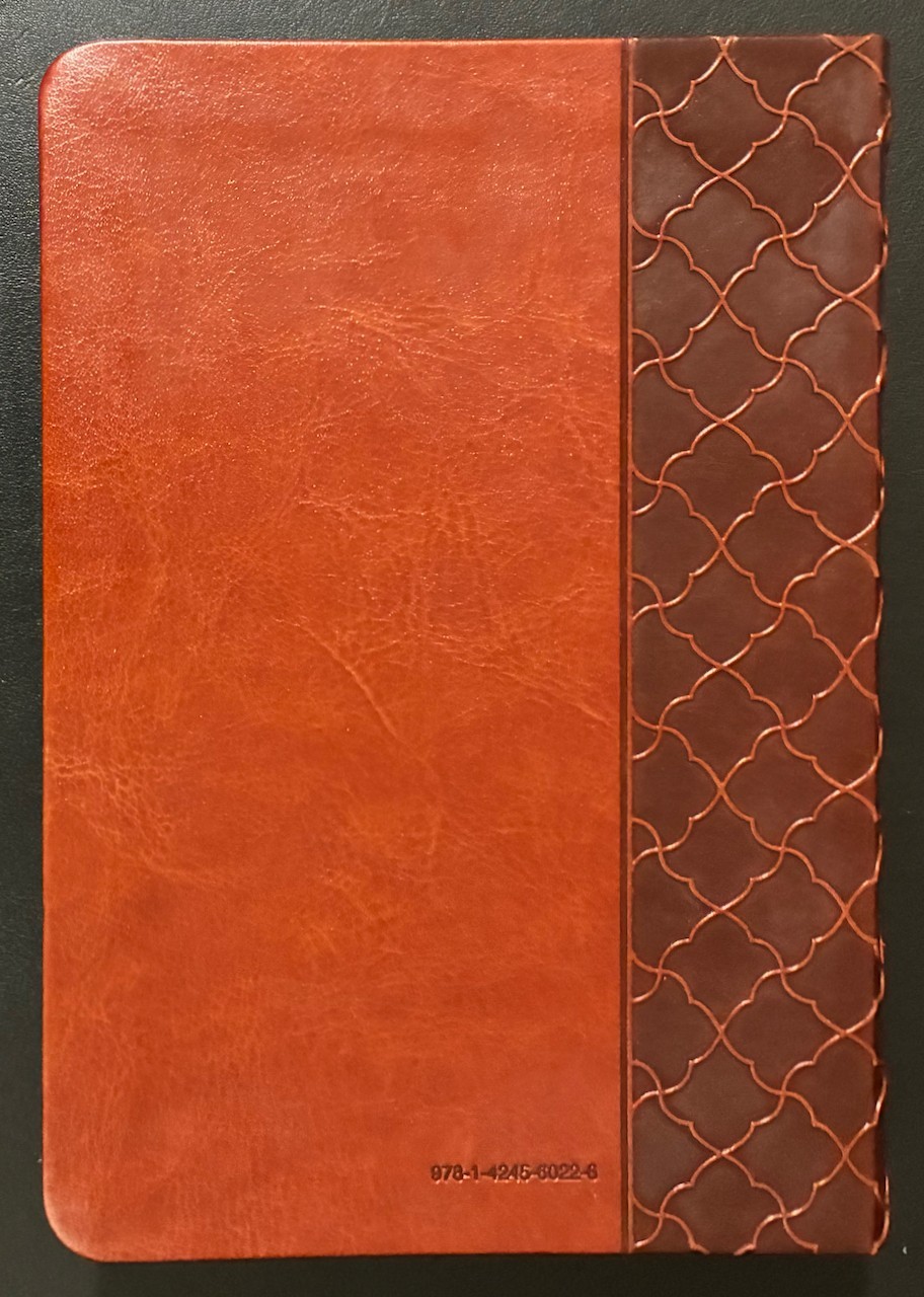 The Passion Translation New Testament with Psalms Faux Leather Brown LikeNEW