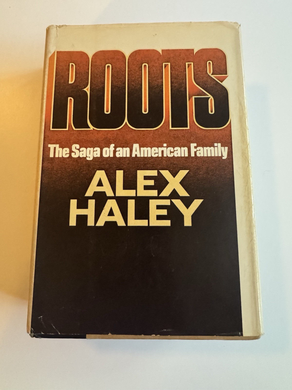 Roots Alex Haley 1976 HCDJ Early Edition Doubleday Classic Historical -Free Ship