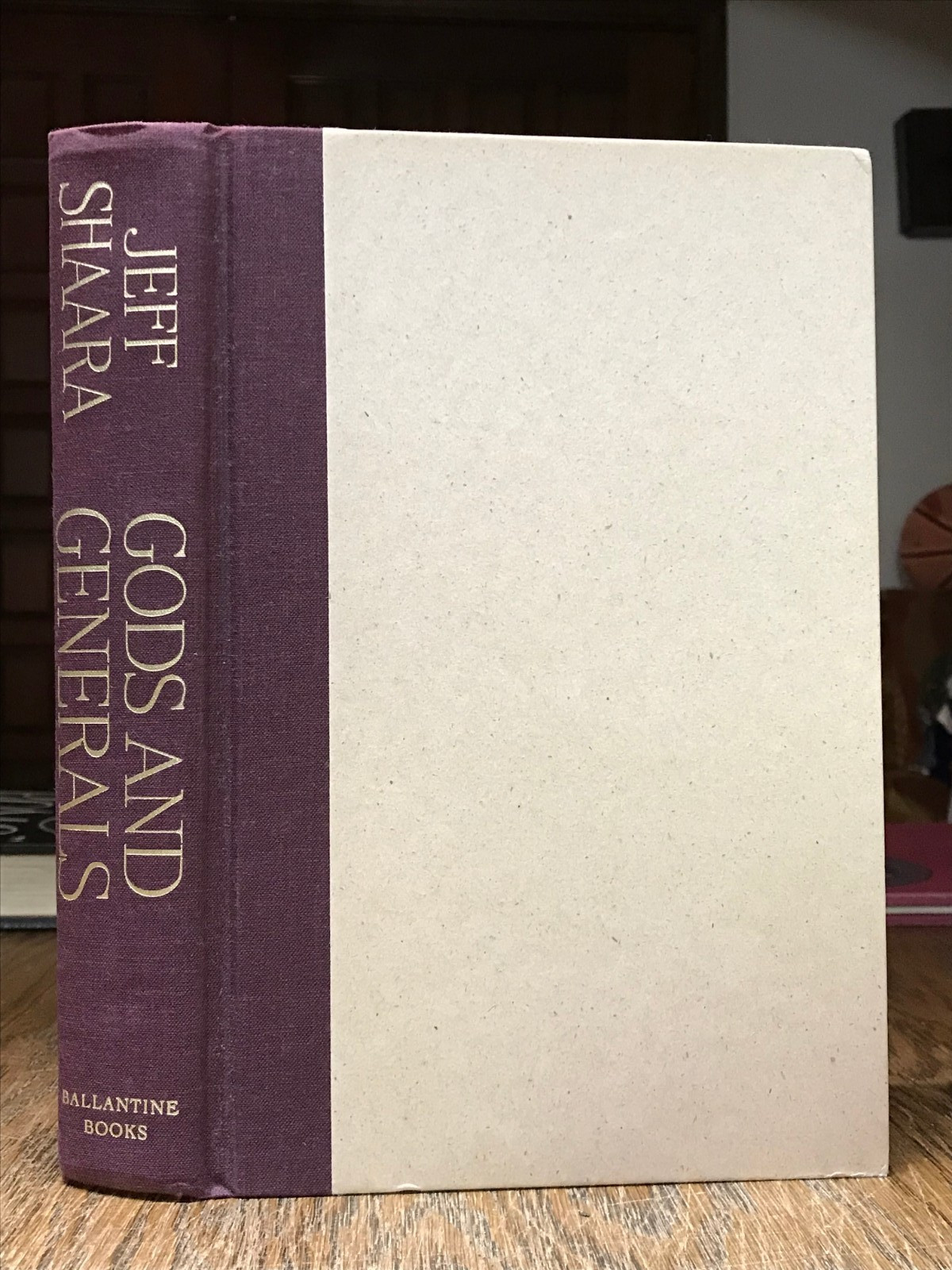 Gods And Generals By Jeff Shaara Civil War Jackson Lee First Edition HC-DJ Fine