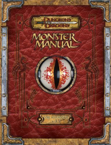 Premium Dungeons and Dragons 3. 5 Monster Manual with Errata by Wizards RPG Team