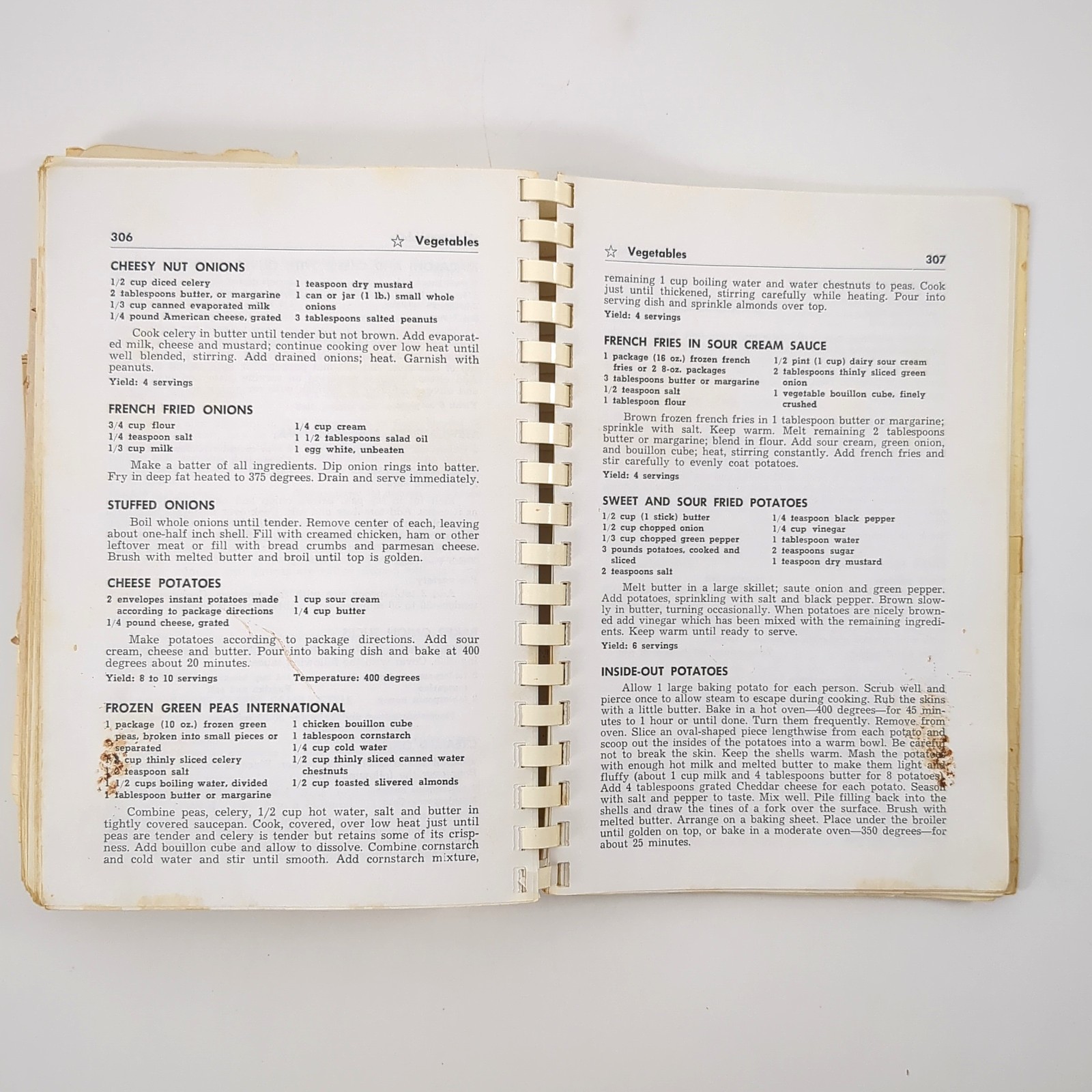 Betty Feezors Carolina Recipes WBTV Charlotte NC Television Cookbook Spiral 1964