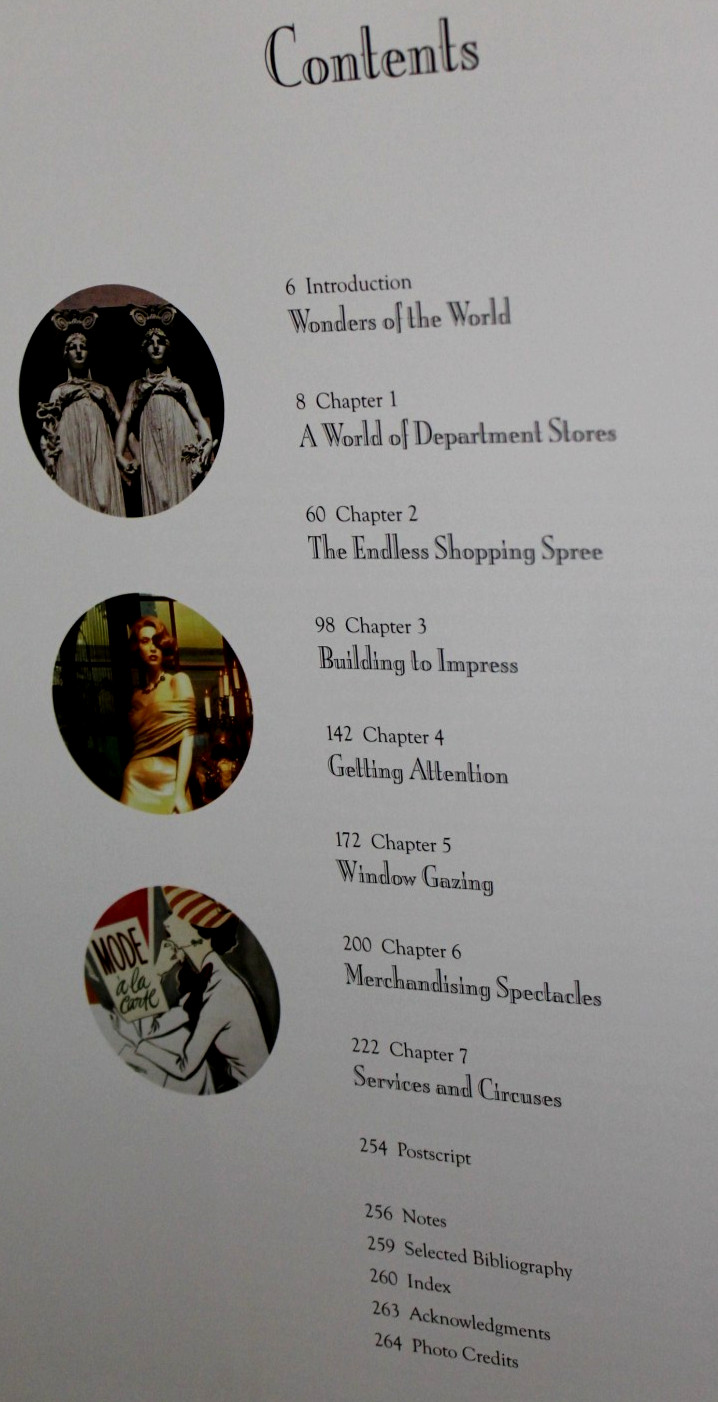 THE WORLD OF DEPARTMENT STORES by Jan Whitaker (2011 HB First Printing)