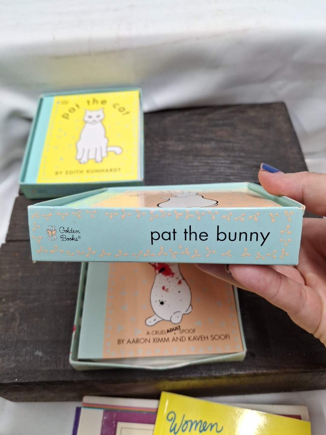 Lot Of 3 Pat The Cat ,Bunny,Zombie Golden Books & Ten Speed Press