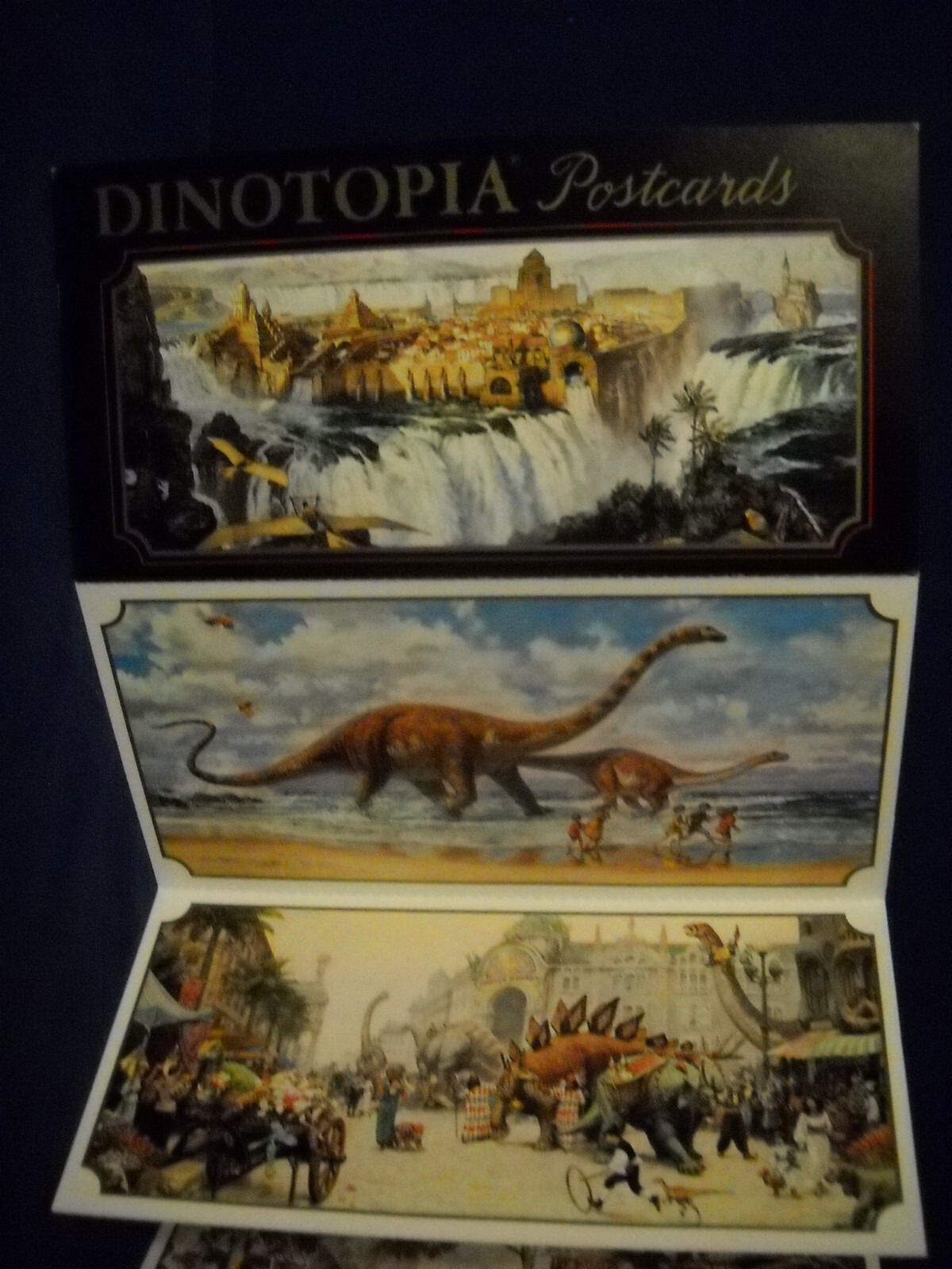 1993 Turner Publishing Inc. James Gurney’s DINOTOPIA POSTCARD BOOK “Rare”