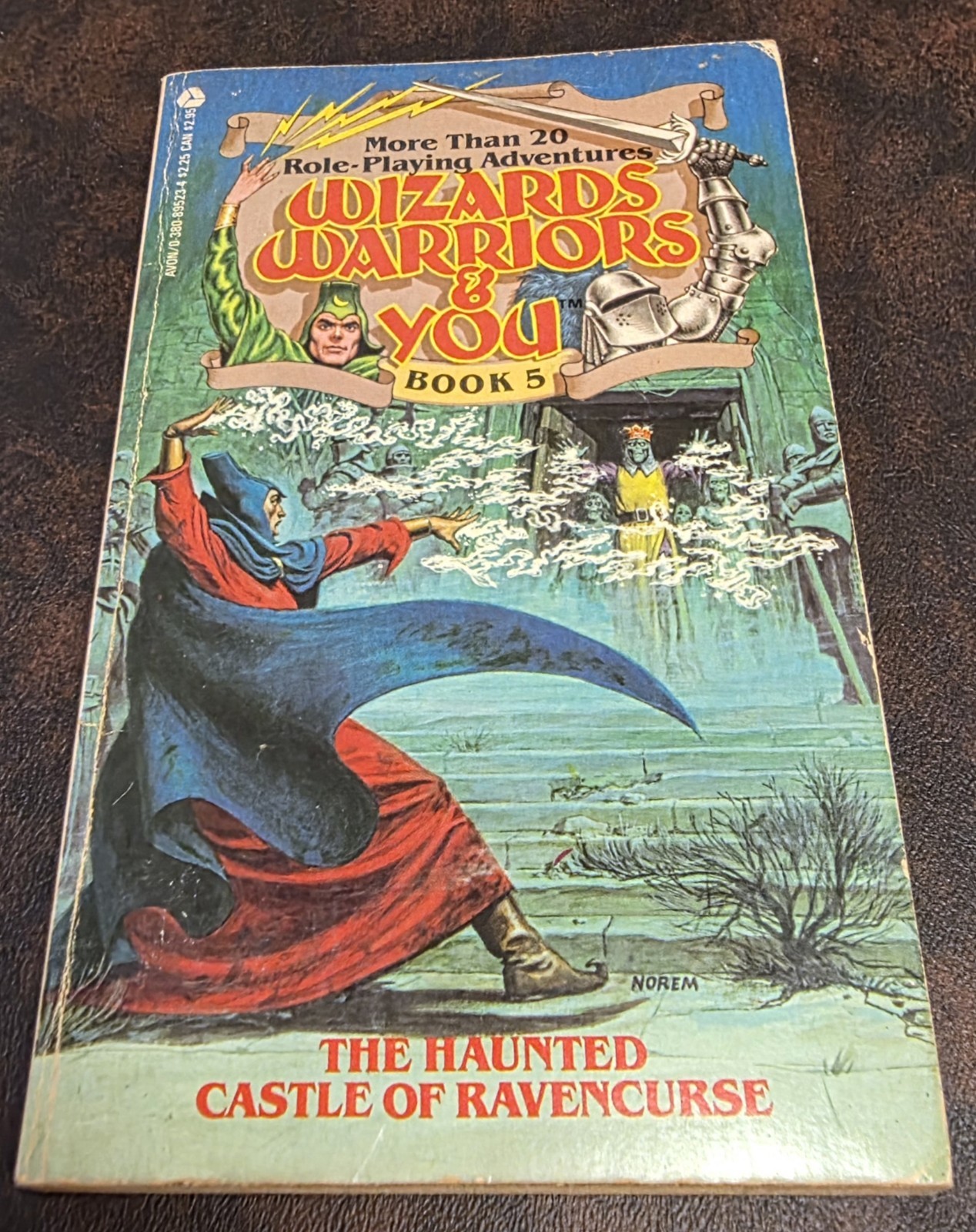3 Wizards Warriors & You Lot #5 7 9 1985-6 First Eds, The Dragon Queen’s Revenge