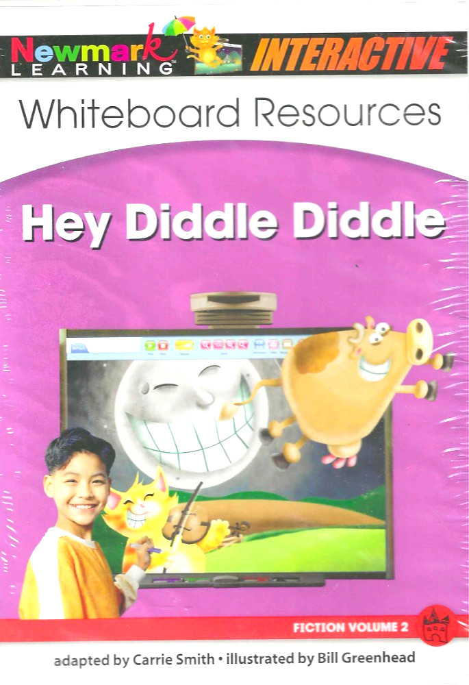 Interactive Whiteboard, Hey Diddle Diddle , CD-ROM, NEW! Fiction, Gr. k-1