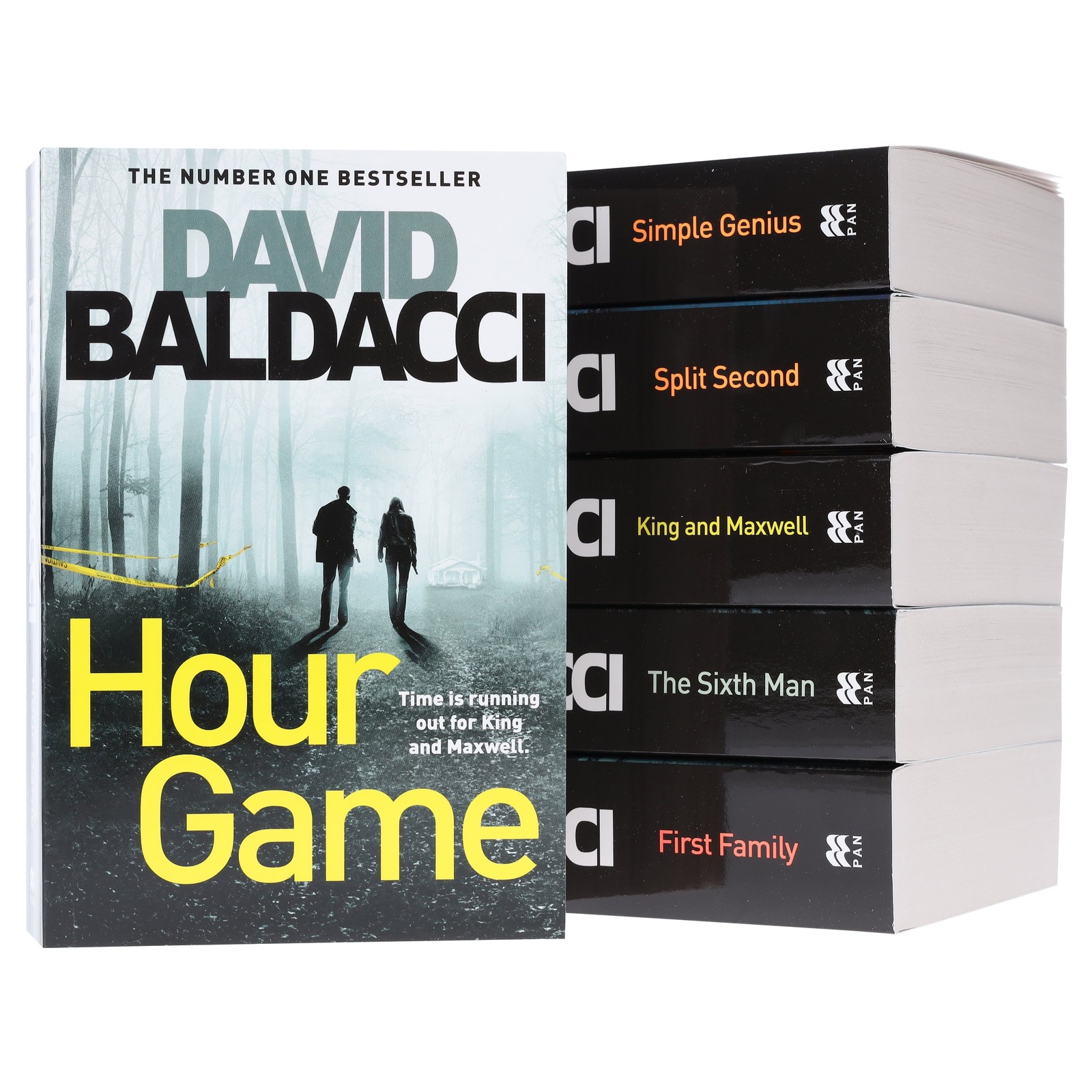 King and Maxwell Series by David Baldacci: 6 Books Collection Set – Fiction – PB