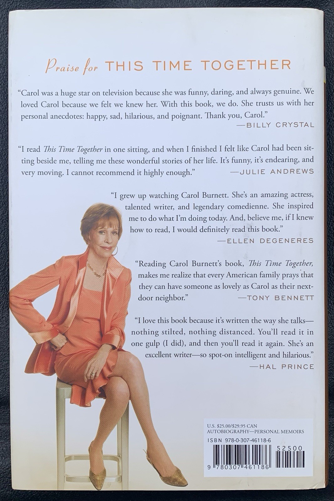 This Time Together – Carol Burnett – Signed HC
