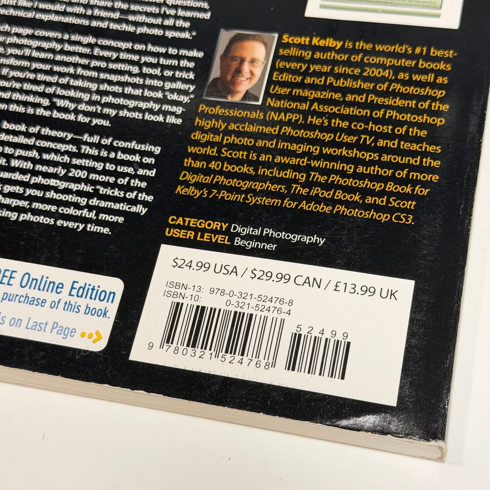 Scott Kelby Digital Photography Book Vol 1 & 2 Bundle Beginner Guide
