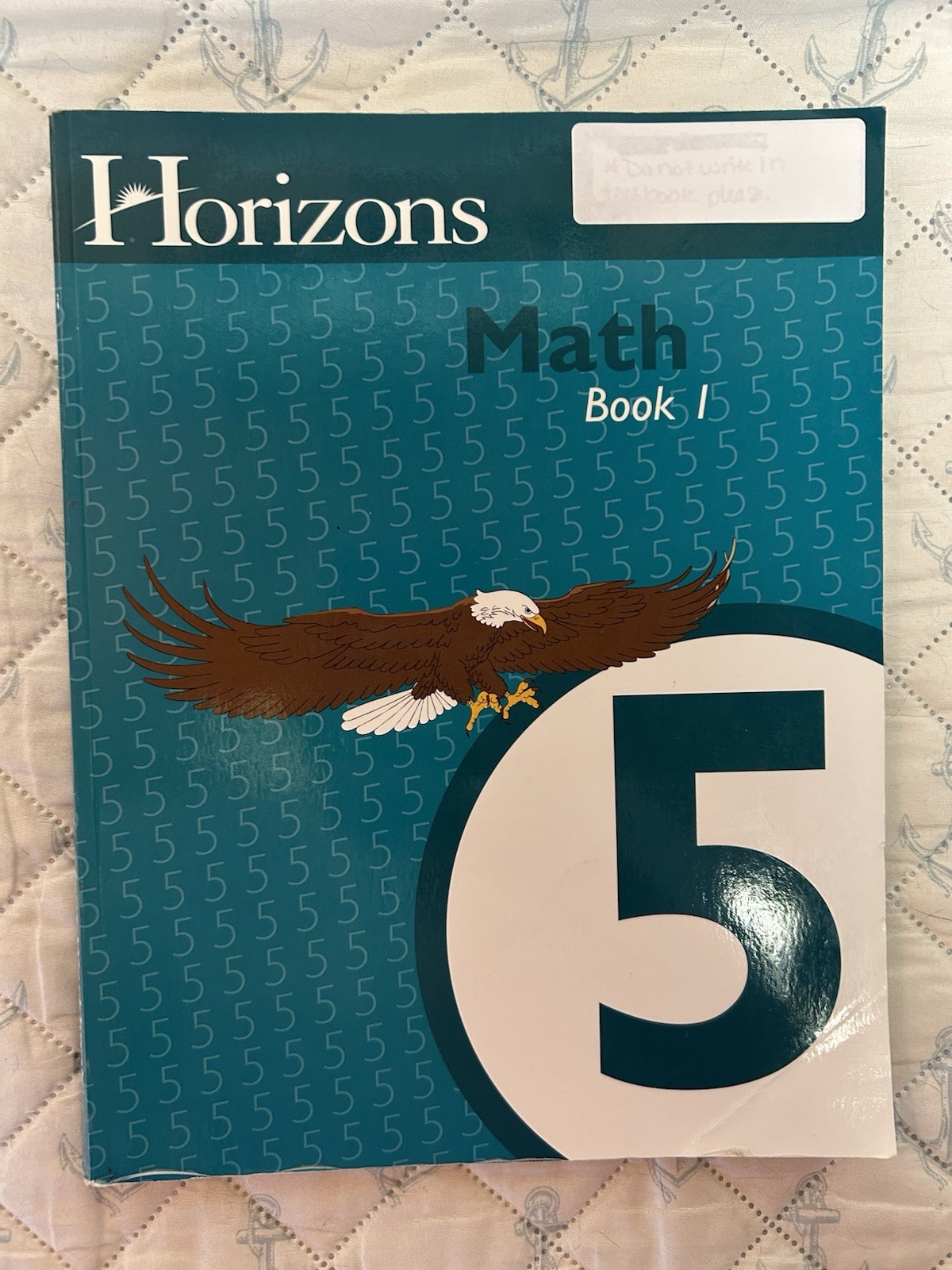 HORIZONS Math 5 Teacher’s Guide-Student Book 1 & 2-Homeschool-EUC-Set-5th Grade