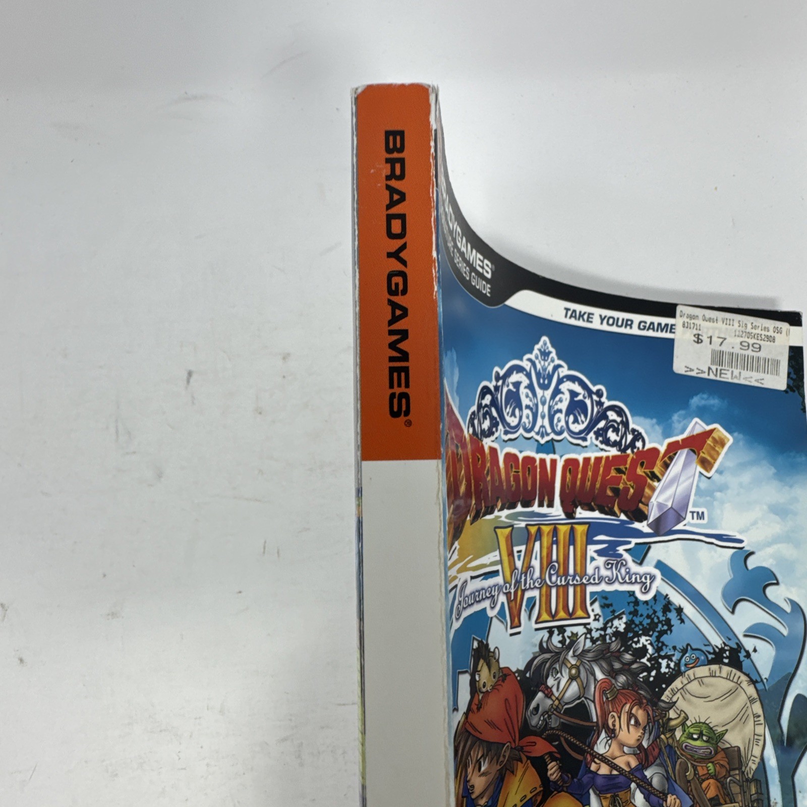 Dragon Quest VIII Journey of the Cursed King Strategy Guide w/ Exclusive Foldout