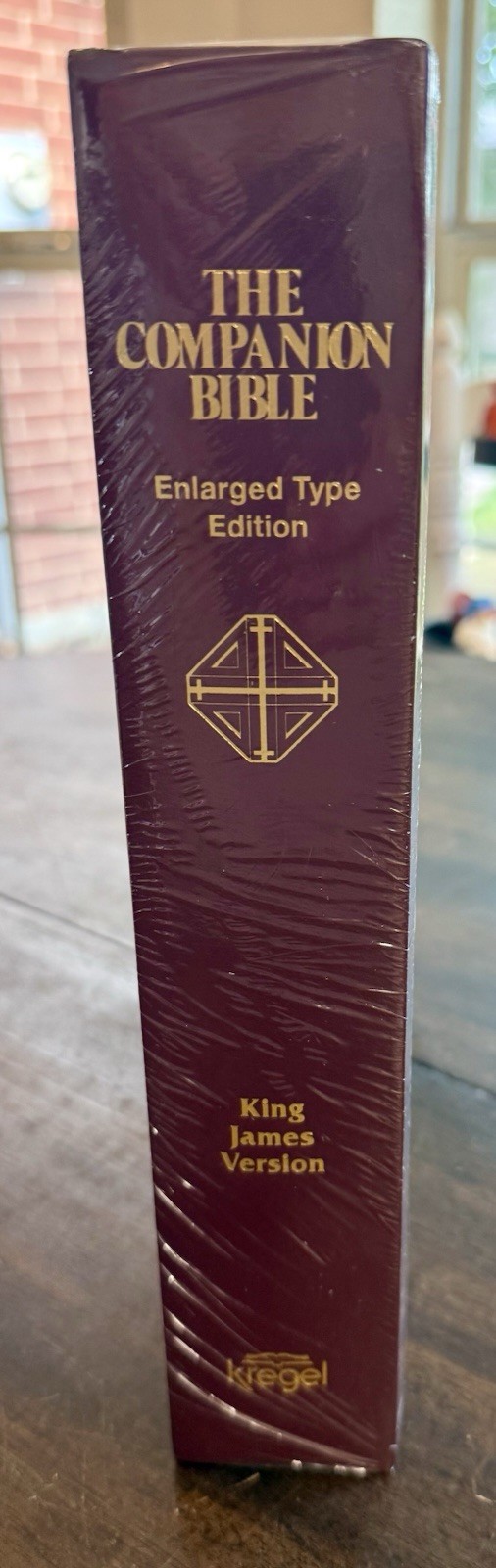 THE COMPANION BIBLE KJV Enlarged Type Edition Kregel Hardcover Bullinger NEW