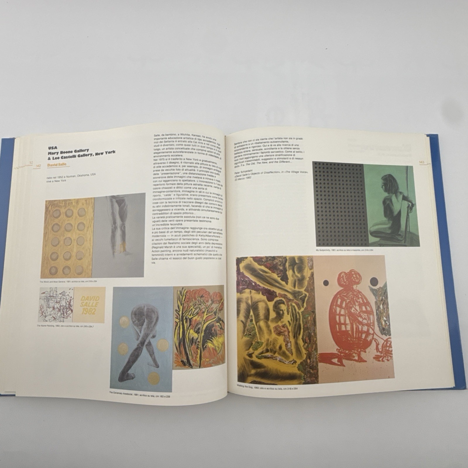 Art World Le Mostre Protagonisti Dell’Arte Contemporanea 1983 Italian