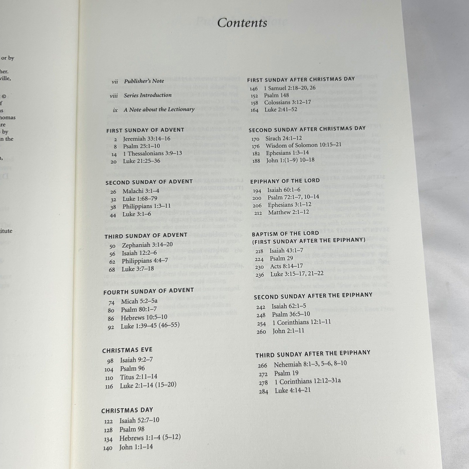 Feasting on the Word Year C Vol 1 Advent–Transfiguration Preaching Resource