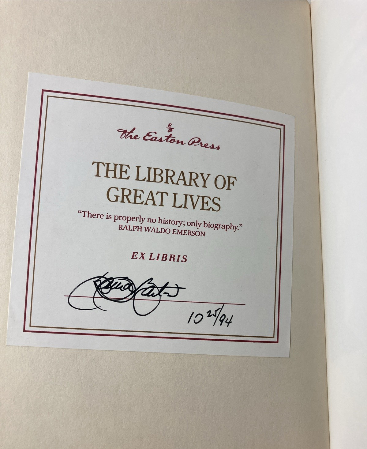 Easton Press THE LIFE OF CHRIST by Giuseppe Ricciotti + ST PAUL | Collector Eds