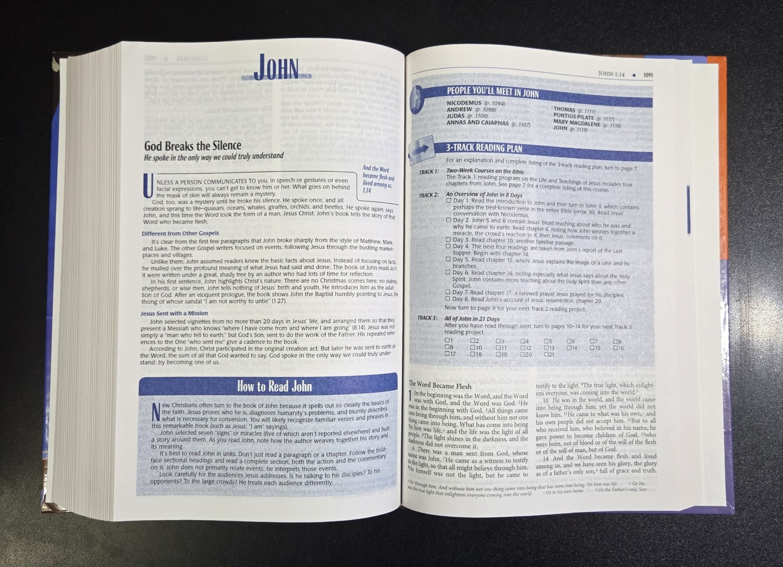 ZONDERVAN STUDENT BIBLE – New Revised Standard Version (As New)