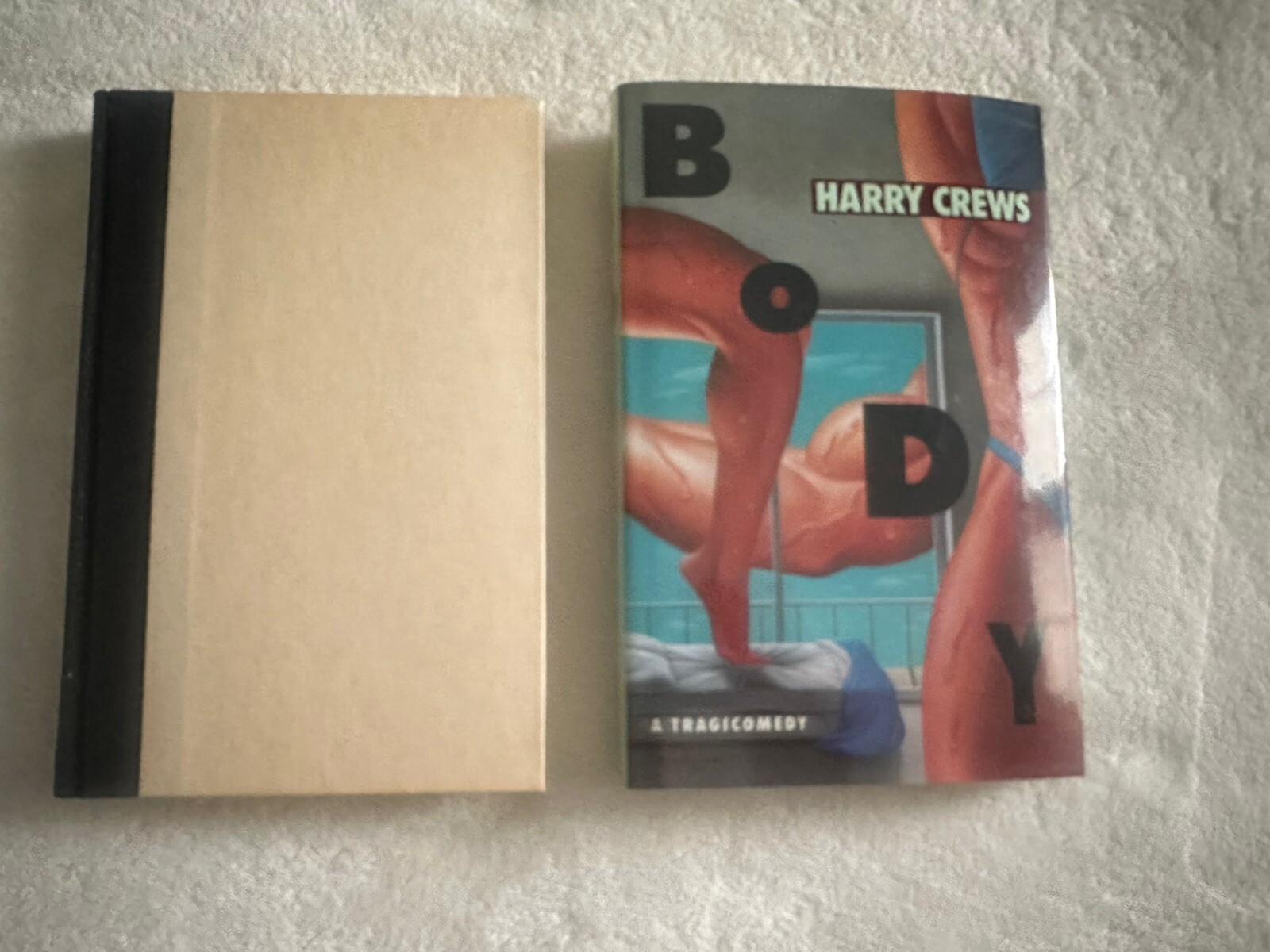 Signed 1st/1st BODY by Harry Crews (1990 hardcover)