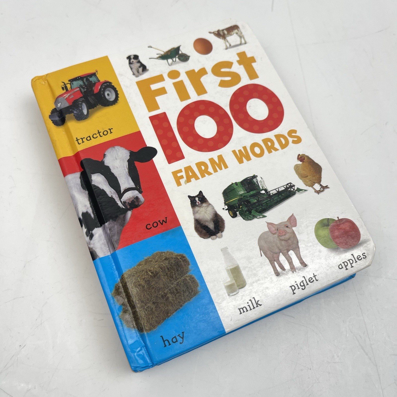 First 100 Animals First 100 Words First 100 Farm Words Lot of 3 Various Cond.