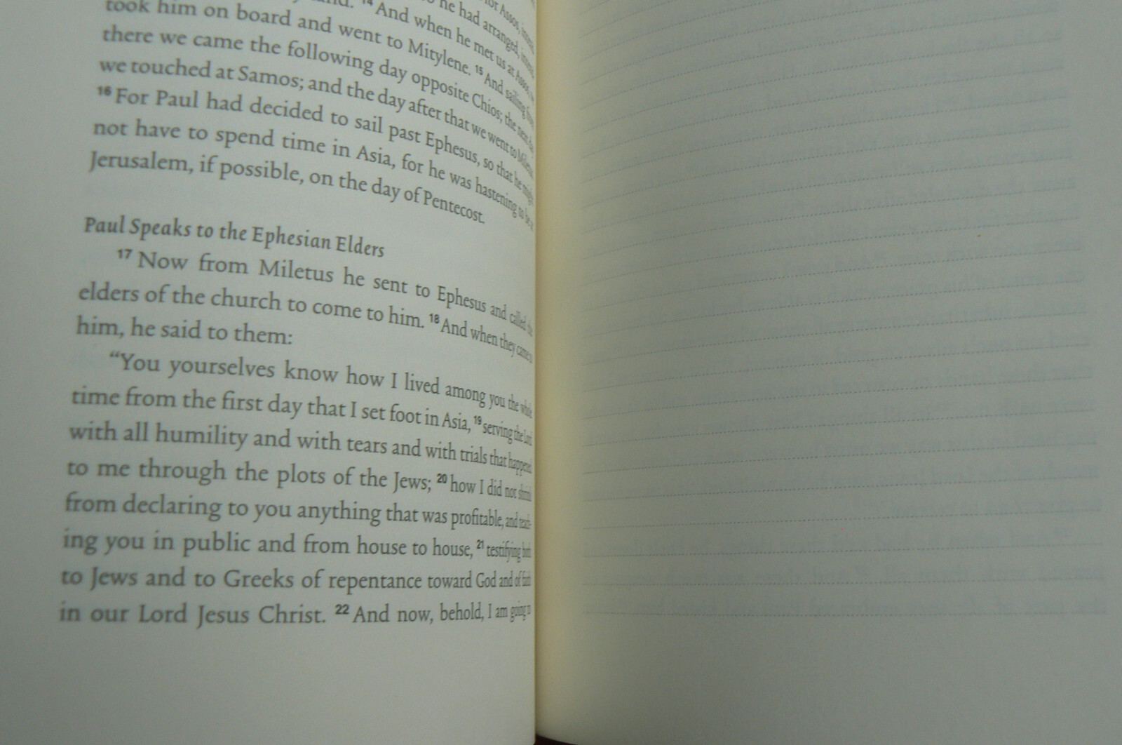 ESV English Standard Version ACTS Scripture Journal,Gift Quality,Truth for Life