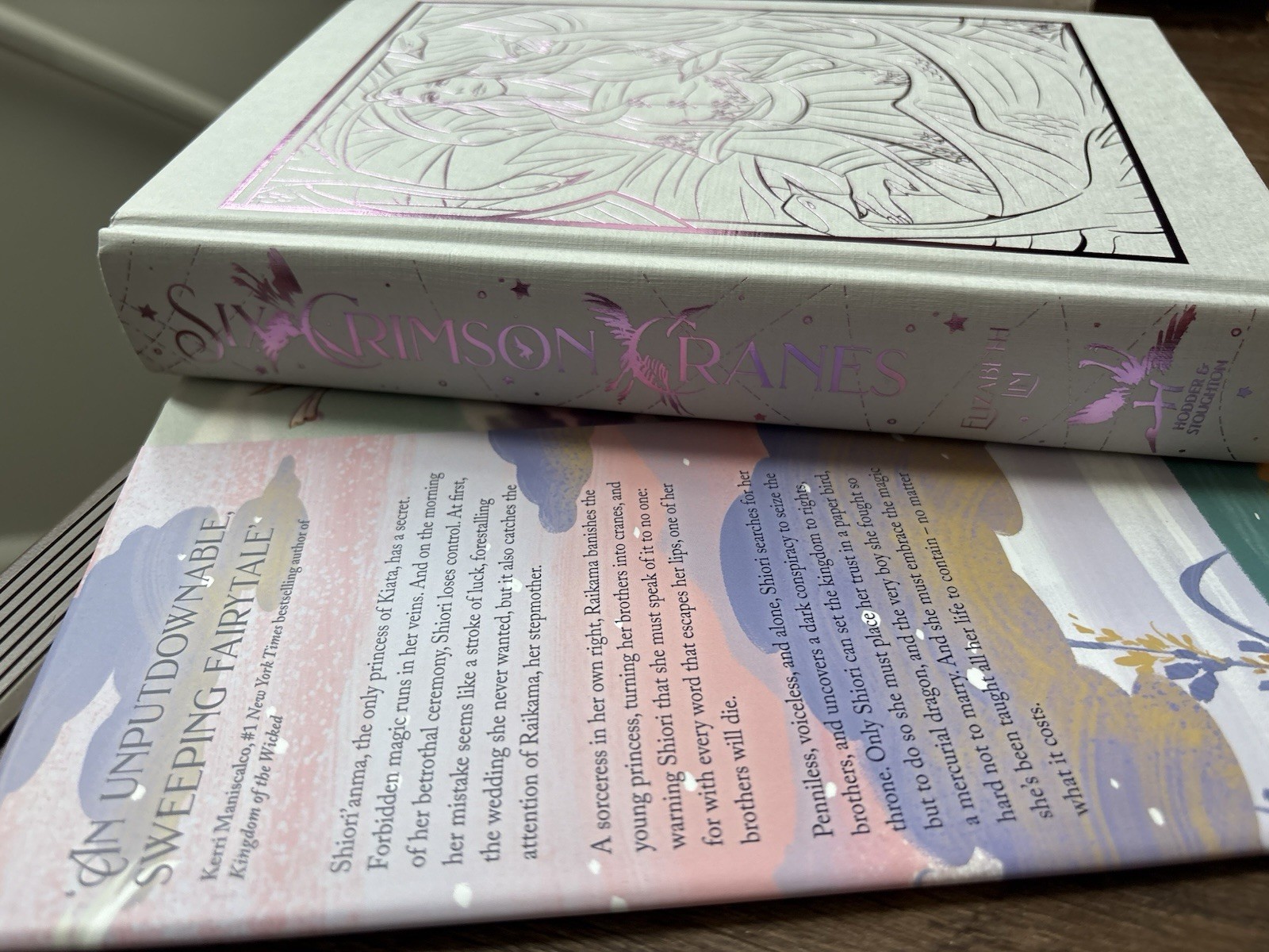 Six Crimson Cranes by Elizabeth Lim FairyLoot Exclusive Signed Edition