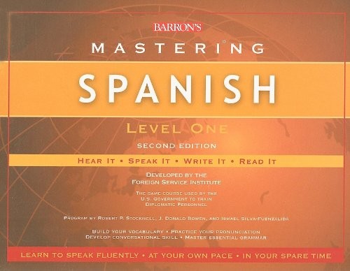 Mastering Spanish, Level 1: Hear It, Speak It, Write It, Read It (Spanish – GOOD