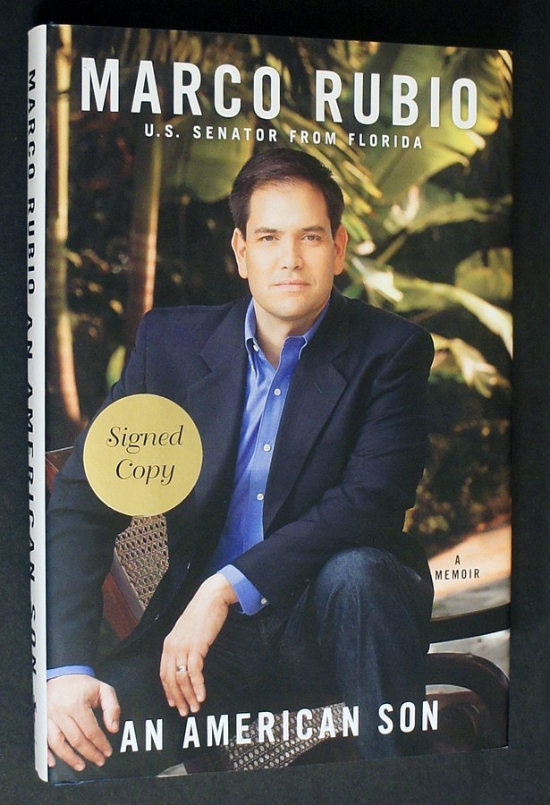 MARCO RUBIO SIGNED & PSA-CERTIFIED Premiere Collectibles Ltd Ed AN AMERICAN SON!