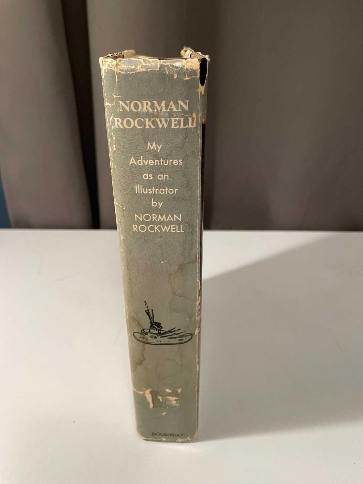 Norman Rockwell My Adventures as an Illustrator HCDJ 1960 First Edition