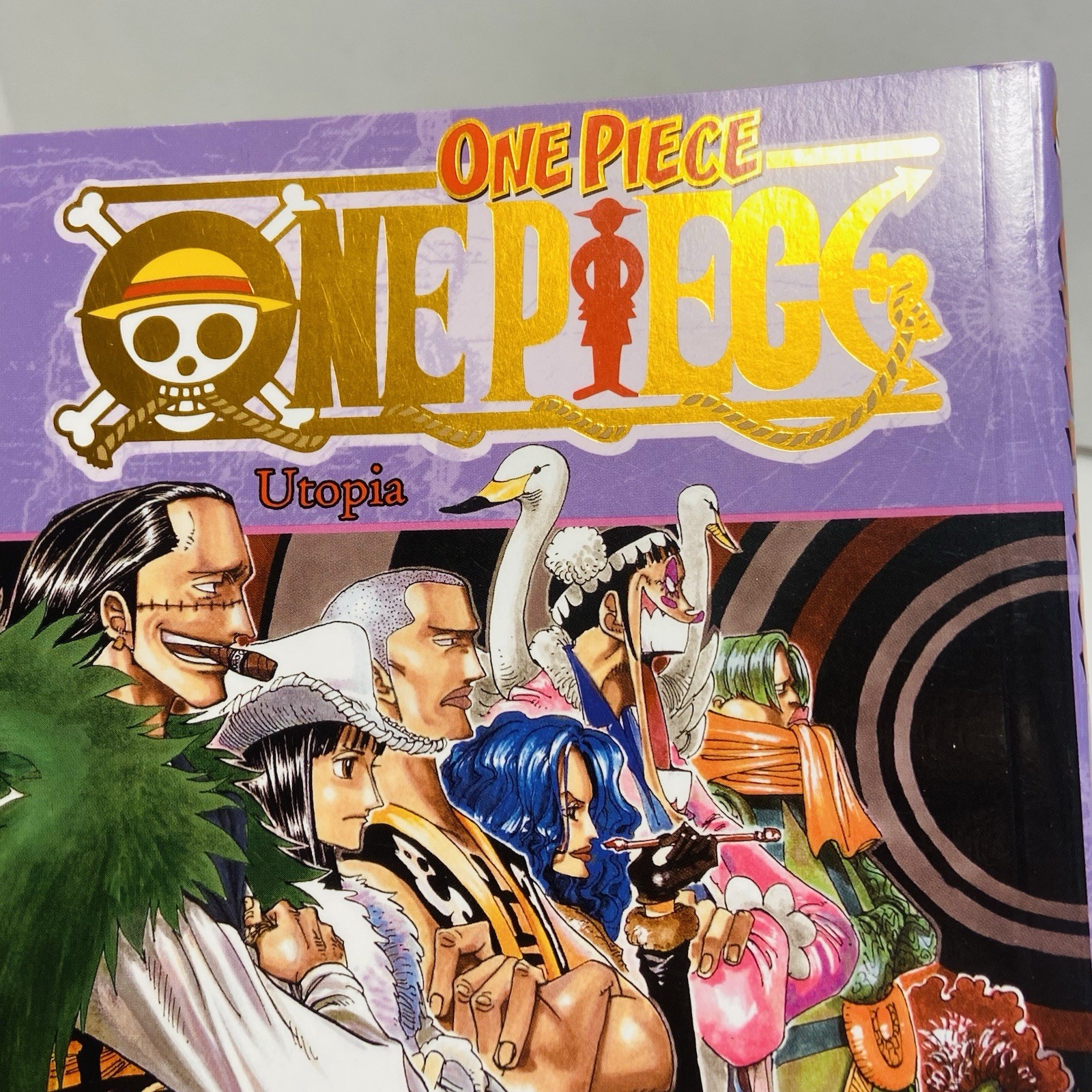 One Piece Vol. 14 + 21 Utopia & Instinct Oda 2007 Manga Gold Foil Rare Books