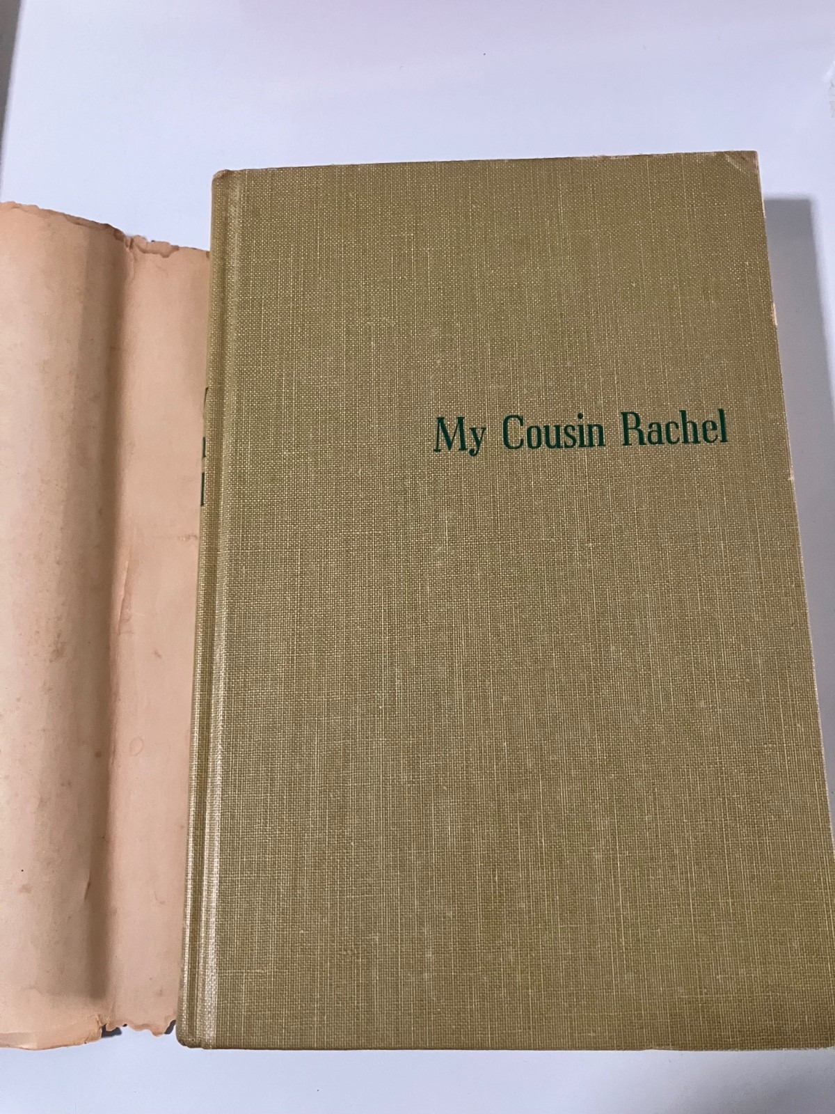 My Cousin Rachel by Daphne Du Maurier 1952 Book Club Edition