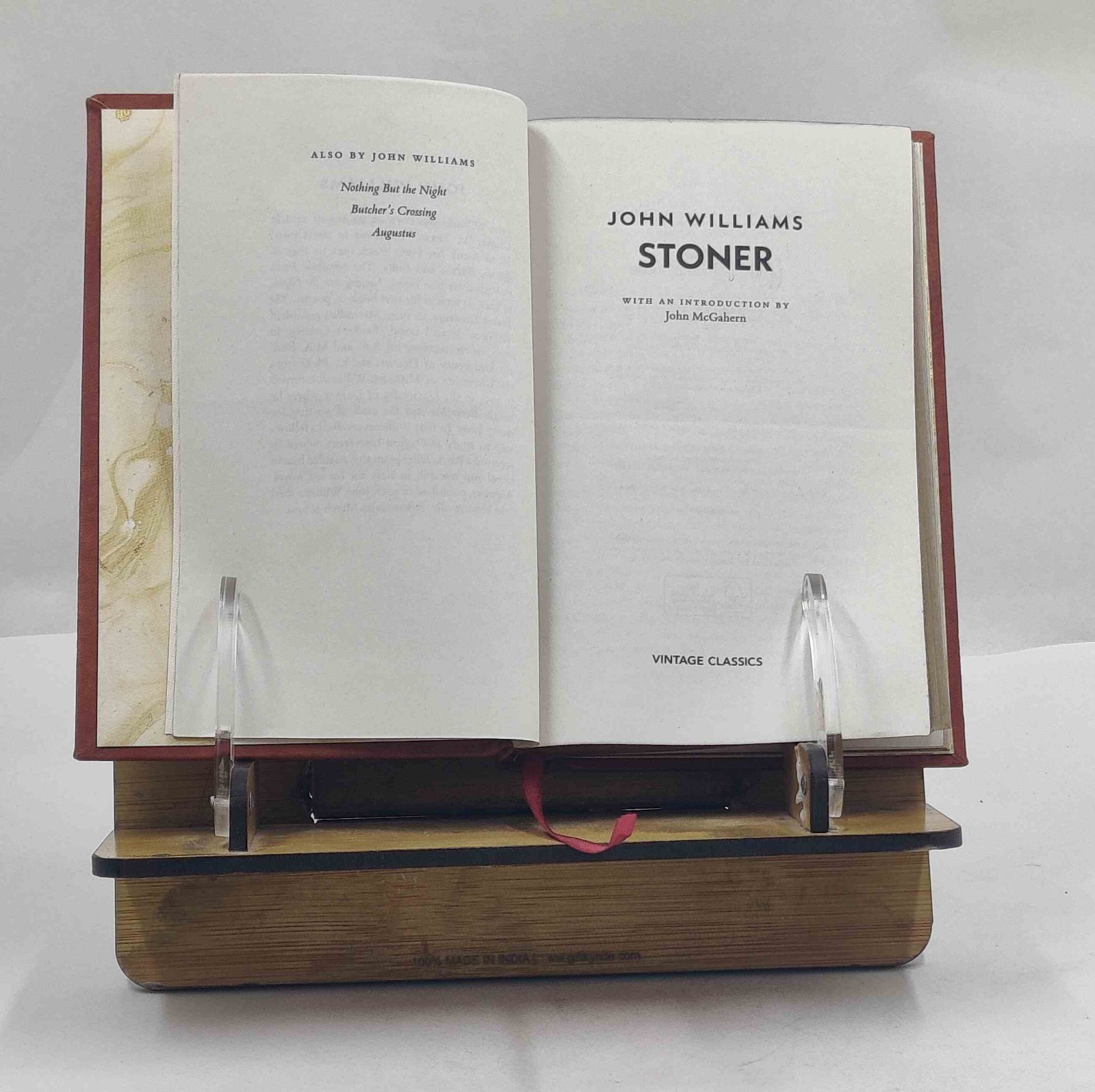 Stoner by Williams, John & McGahern, John [PREMIUM LEATHER BOUND]