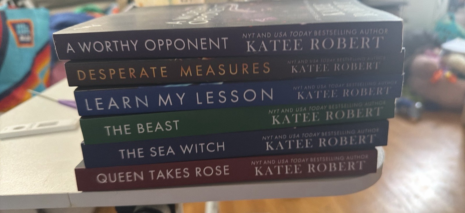 Wicked Villains Complete Paperback Book Series Set by Katee Robert – Pre-Owned