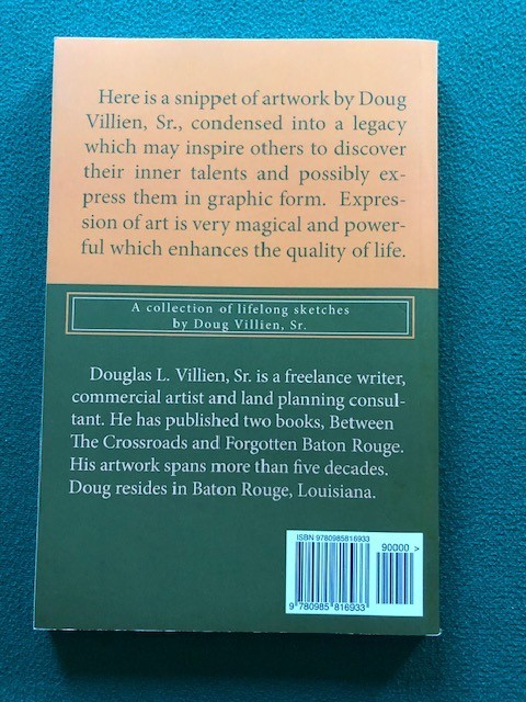 The Artwork of Doug Villien, Sr. – A Collection of Lifelong Sketches – Signed!