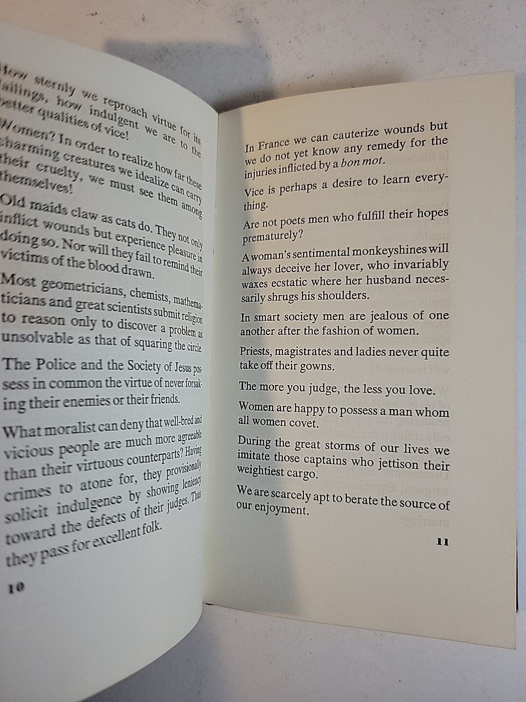 Honore de Balzac EPIGRAMS ON MEN, WOMEN, AND LOVE Peter Pauper Press 1959 HC/DJ