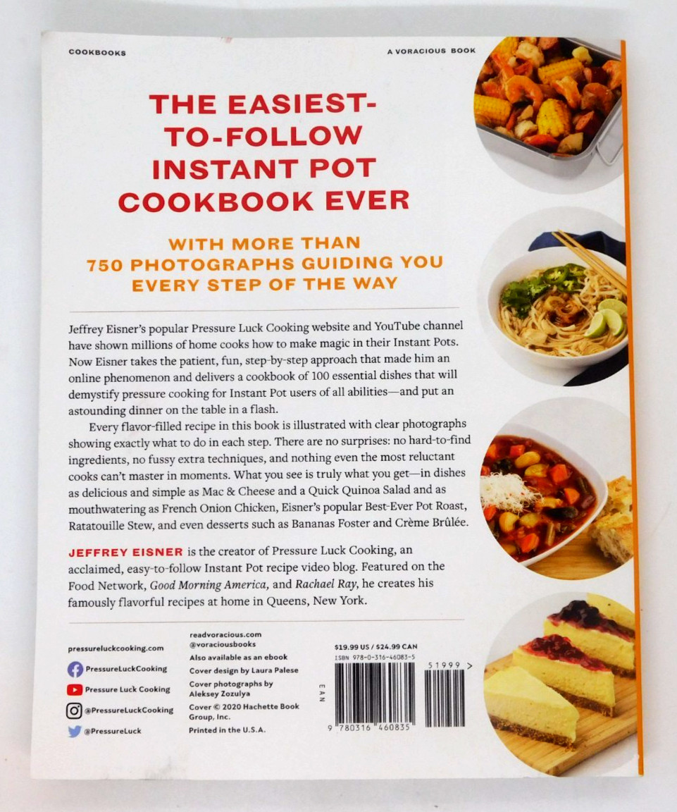 Cookbook Instant Pot Step By Jeffrey Eisner Easy To Follow Lots Photos