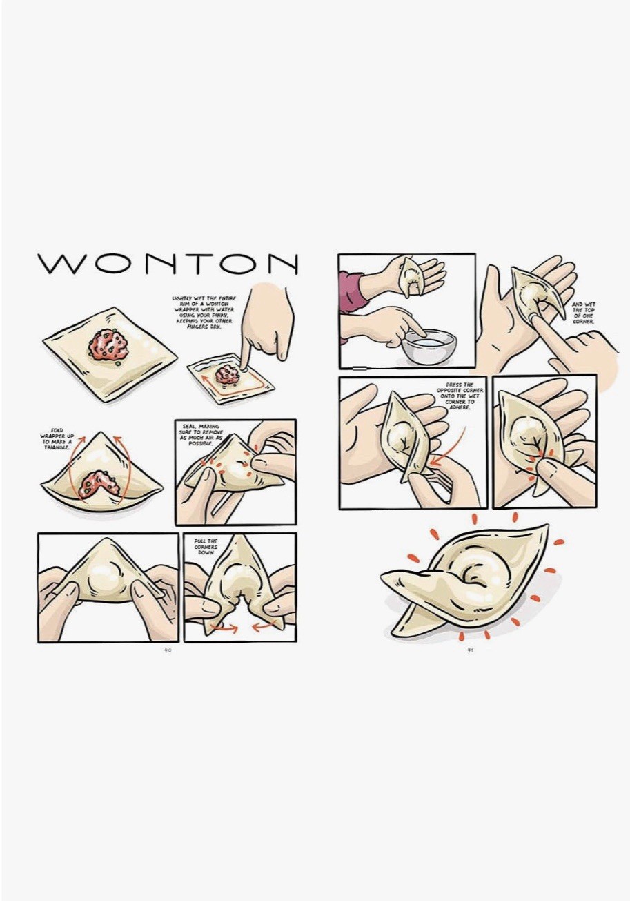 Let’s Make Dumplings! A Comic Book Cookbook (Ten Speed Press 2021)