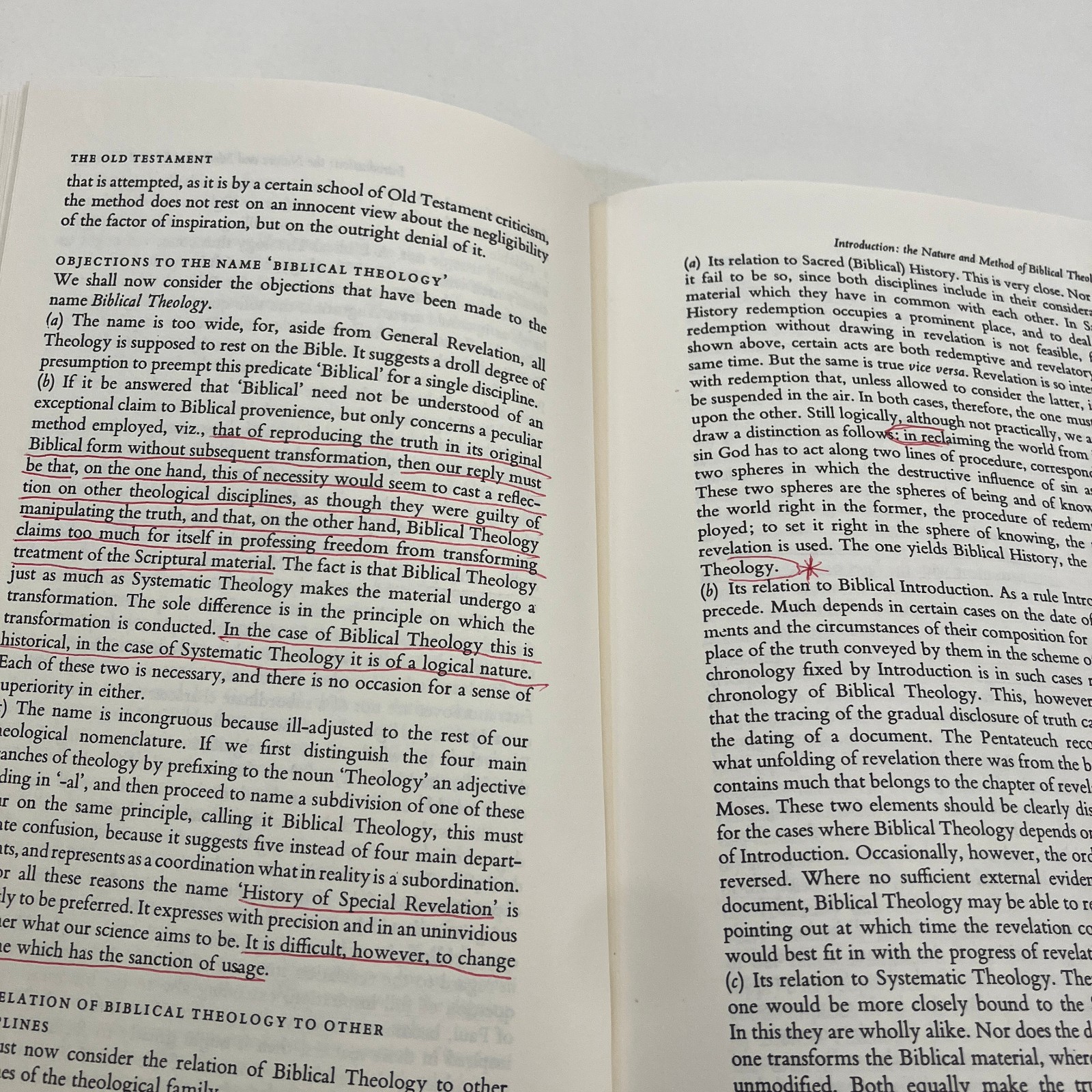 Biblical Theology Old and New Testaments by Geerhardus Banner of Truth 2020 HCDJ