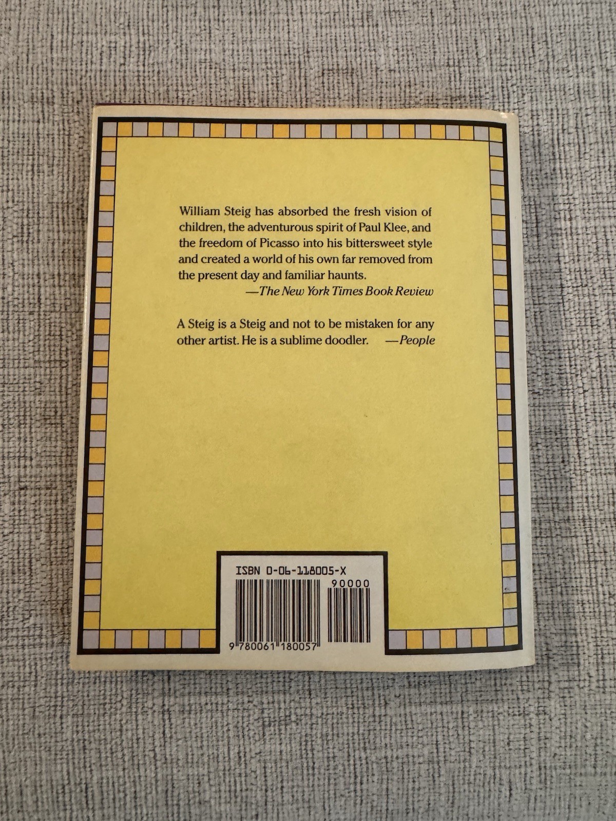 William Steig Strutters & Fretters 1992 1st Ed Hardcover w/DJ Cartoon Humor
