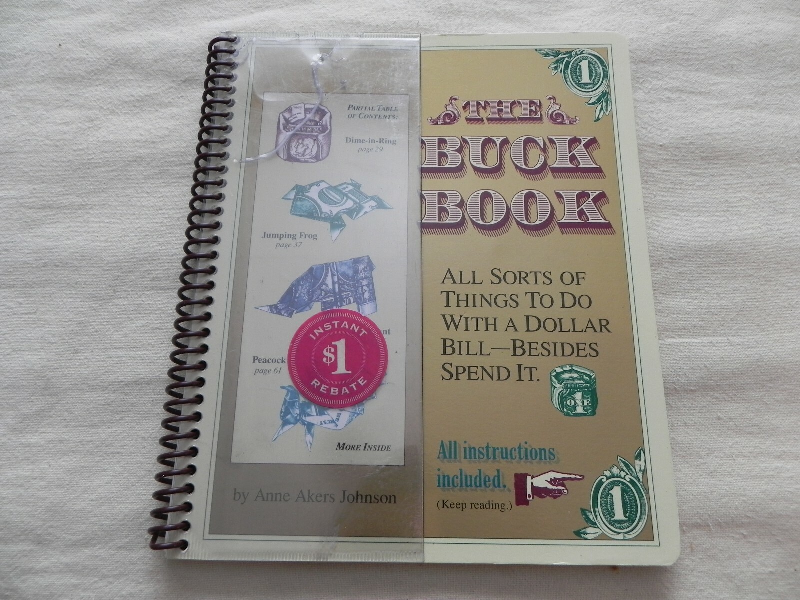 The Buck Book, Things To Do With A Dollar Bill, Anne Akers Johnson