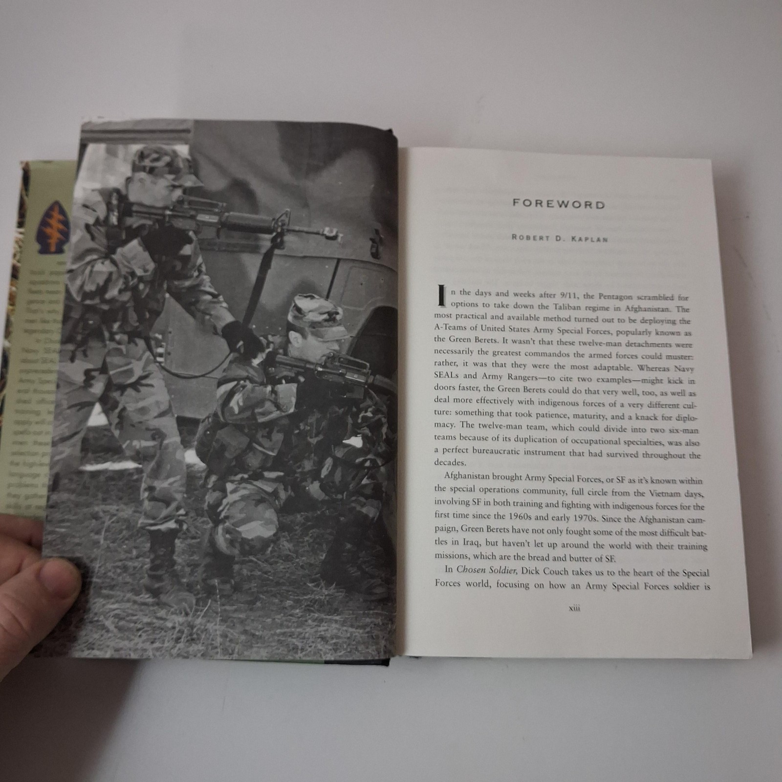 Chosen Soldier Dick Couch HC 2007 1st Ed US Army Special Forces War Book