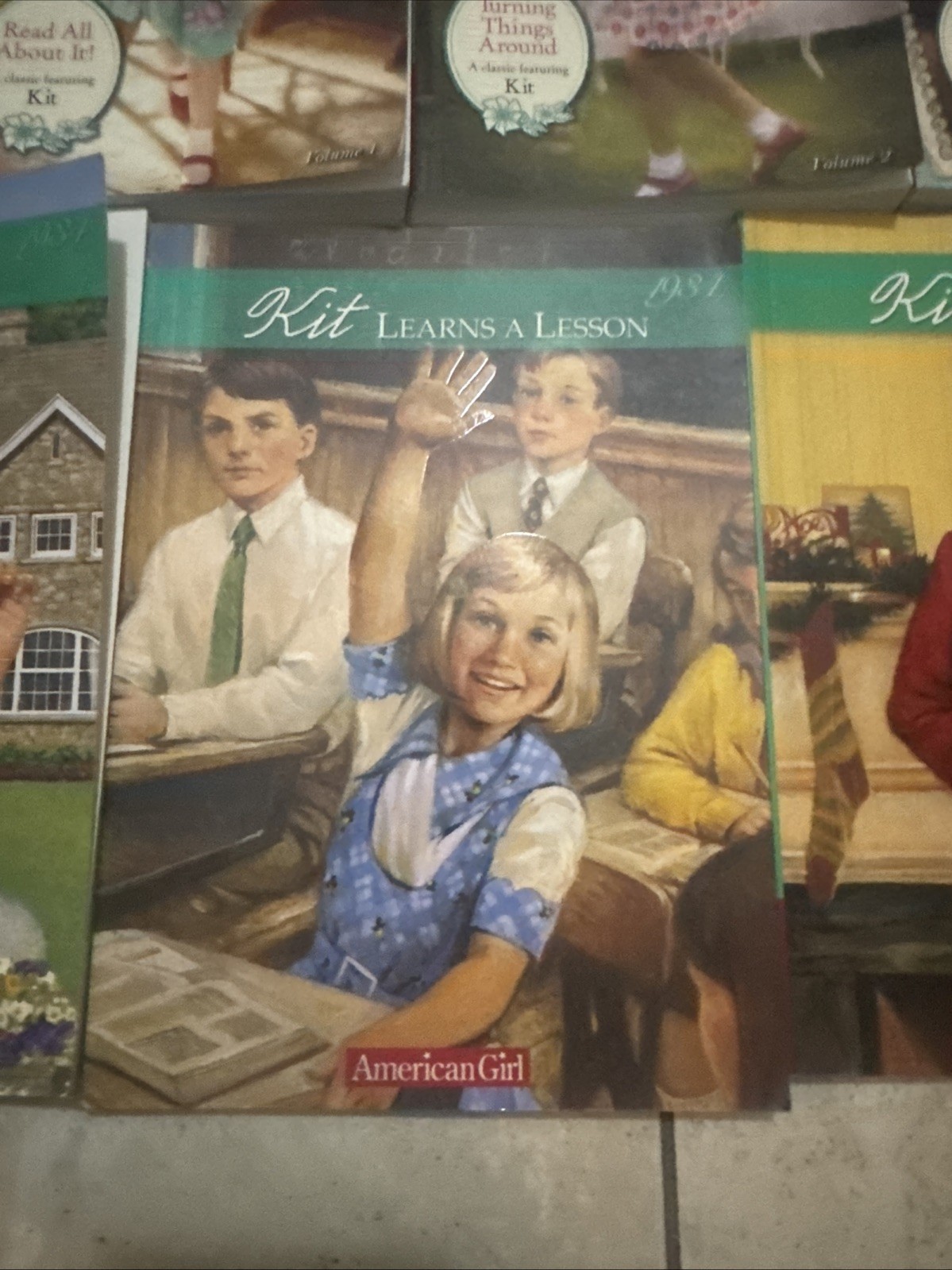 American Girl Kit Kittredge Book Lot Beforever 1 2 3 4 1930s Historical Fiction