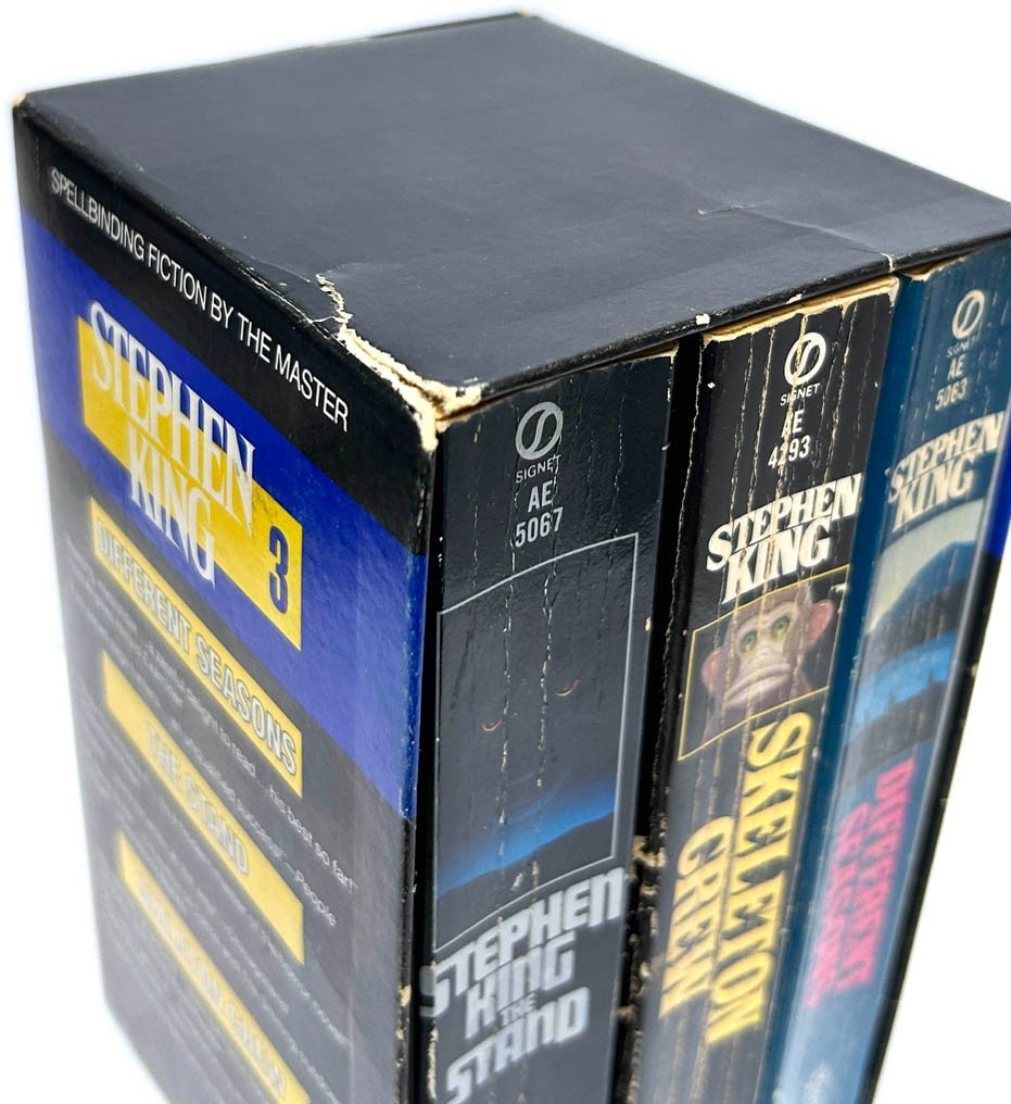 STEPHEN KING Vintage Box Set THE STAND, DIFFERENT SEASONS, SKELETON CREW mm