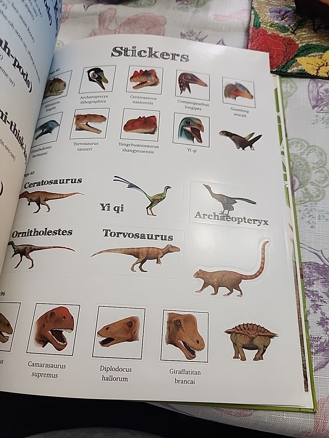 Jurassic Animal Encyclopedia Activity Journal Includes Stickers and Poster