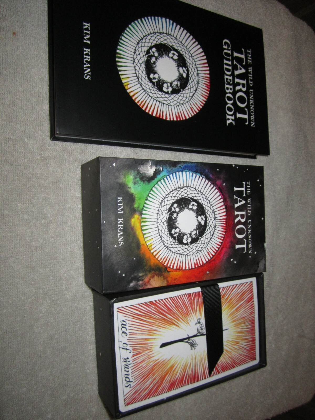 KIM KRANS THE WILD UNKNOWN TAROT – BOXED SET BOOK & 78 CARDS 1ST EDITION