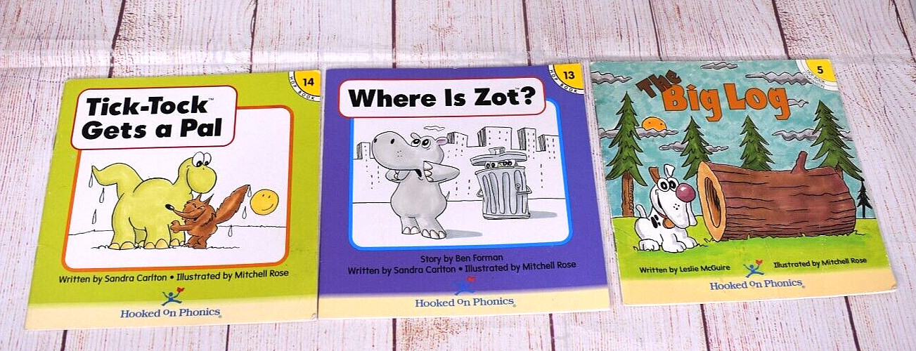 Lot of 13 Phonics Reading Discovery Readers Decodable Learn to Read Books